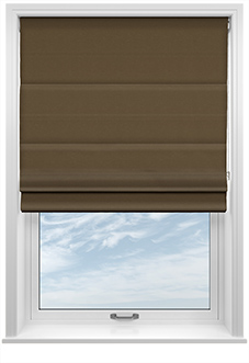 Norleigh, Otter - Twist&Fit Roman Blind